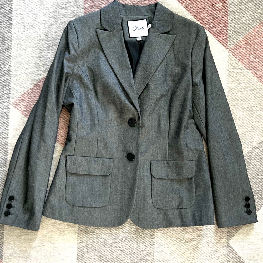 Chaus Blazer in Heather Grey